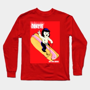 Danzig hot dog riders Long Sleeve T-Shirt